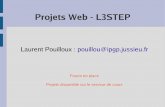Projets Web - L3STEP - UFR Sciences de la Terre de l ...