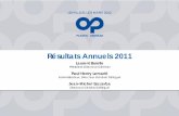 Résultats Annuels 2011 - plasticomnium.com