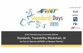 AFNeT Standards DayspresentationWebinar Standards ...