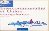 Intercommunalité et Union européenne : réflexion sur le ...