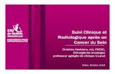 Suivi Clinique et Radiologique après un Cancer du Sein