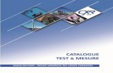 Catalogue CXR LEA - Test et mesures (FR)