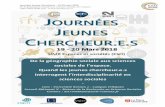 Journées Jeunes Chercheurs - 19-20 mars 2018 De la ...