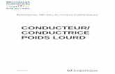 CONDUCTEUR/ CONDUCTRICE POIDS LOURD