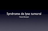Syndrome de lyse tumoral - Le blog d'un néphrologue