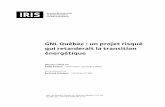 GNL Québec : un projet risqué qui retarderait la ...
