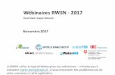 Wébinaires RWSN - 2017