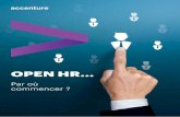 Open HR : par où commencer ? | Accenture
