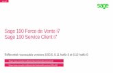 Sage 100 Force de Vente i7 Sage 100 Service Client i7