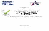 PARTICIPATION ET PERCEPTIONS POLITIQUES DU CITOYEN