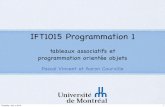 IFT1015 Programmation 1 - Recherche