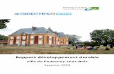Rapport développement durable - ACCUEIL