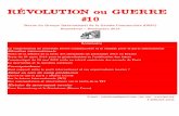 Révolution ou guerre numéro 10 - inventin.lautre.net