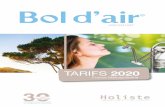 TARIFS 2020 - Holiste