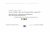 Les CQP de la branche sport : Analyse diagnostique Et ...