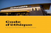 Code d’éthique - McDonald's