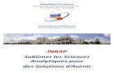 INRAP Sublimer les Sciences Analytiques pour des Solutions ...