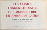 LES FIRMES TRANSNATIONALES ET L'AGRICULTURE EN …