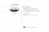 2008 Le Point — Rapport du commissaire à l'environnement ...