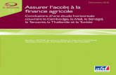 A Savoir n° 14 | Assurer l’accès à la finance agricole ...