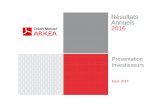 Résultats Annuels 2016 - cm-arkea.com