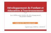 Développement de l’enfant et éducation à l’environnement