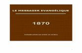 Le Messager Evangélique – Année 1870 - bible.beauport.eu