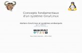 Concepts fondamentaux d'un système Gnu/Linux