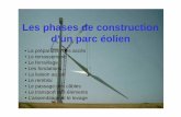 Les phases de construction d’un parc éolien