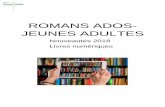 ROMANS ADOS- JEUNES ADULTES