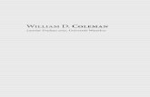 William D. Coleman - Trudeau Foundation