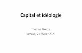 Thomas Piketty Bamako, 21 février 2020