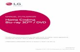 MANUEL D’UTILISATION Home Cinéma Blu-ray 3D™ / DVD