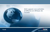 EDC appuie vos activités d’affaires en Afrique de l’ouest