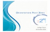 Réunion Orientation Octobre 2019 - Collège Taison