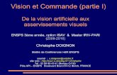 Vision et Commande (partie I) - unistra.fr