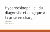 Hyperéosinophilie : du diagnostic étiologique à la prise ...