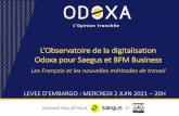 L’O sevatoi e de la digitalisation Odoxa pour Saegus et ...