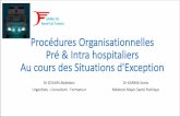 Procédures Organisationnelles Pré & Intra hospitaliers Au ...