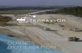 GUIDE D'UTILISATION - Terrassor
