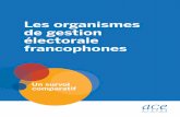 Les organismes de gestion électorale francophones