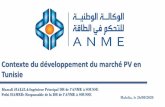 Contexte du développement du marché PV en Tunisie