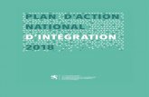 Plan d'action national Intégration