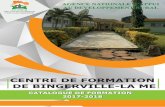 CENTRE DE FORMATION DE BINGERVILLE-LA ME - ANADER
