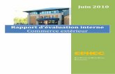 Rapport d’évaluation interne - EPHEC