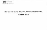 des Actes Administratifs - Montpellier