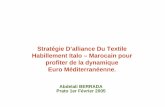 Stratégie D’alliance Du Textile Habillement Italo ...