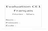 Evaluation CE1 Français - ac-nancy-metz.fr