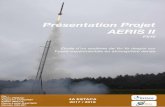 Présentation Projet AERIS II - Planète Sciences