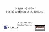 Master IGMMV Synthèse d’images et de sons